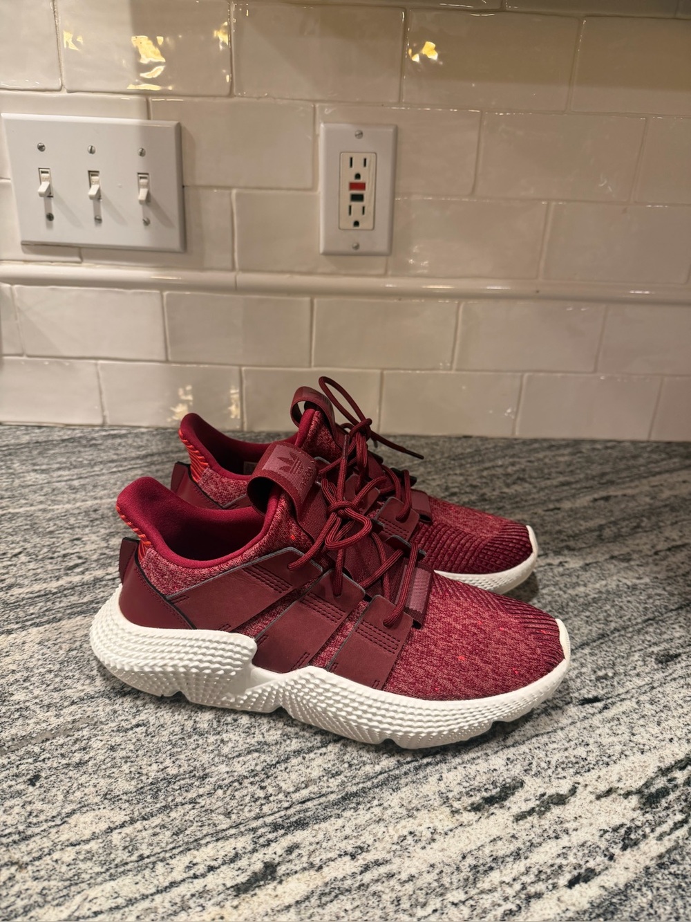 Women’s Adidas Prophere Trace Maroon ART B37635 Size 7.5
